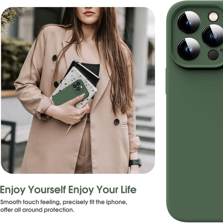 Ốp Lưng Điện Thoại Chống Sốc Silicone Lỏng Sợi Microfiber, Dành Cho iPhone 12, Dành Cho iPhone 12 Pro Max, Dành Cho iPhone 12 Pro