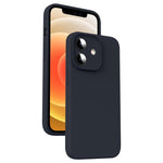 Ốp Lưng Điện Thoại Chống Sốc Silicone Lỏng Sợi Microfiber, Dành Cho iPhone 12, Dành Cho iPhone 12 Pro Max, Dành Cho iPhone 12 Pro
