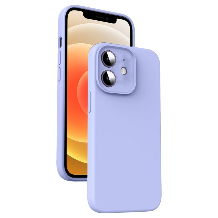 Ốp Lưng Điện Thoại Chống Sốc Silicone Lỏng Sợi Microfiber, Dành Cho iPhone 12, Dành Cho iPhone 12 Pro Max, Dành Cho iPhone 12 Pro