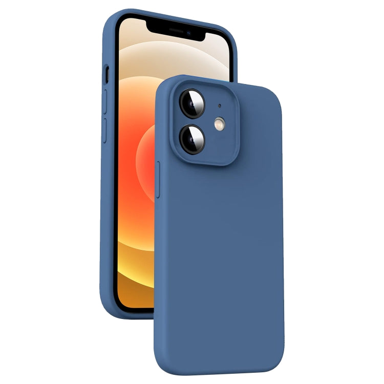 Ốp Lưng Điện Thoại Chống Sốc Silicone Lỏng Sợi Microfiber, Dành Cho iPhone 12, Dành Cho iPhone 12 Pro Max, Dành Cho iPhone 12 Pro