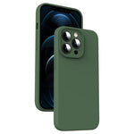 Ốp Lưng Điện Thoại Chống Sốc Silicone Lỏng Sợi Microfiber, Dành Cho iPhone 12, Dành Cho iPhone 12 Pro Max, Dành Cho iPhone 12 Pro