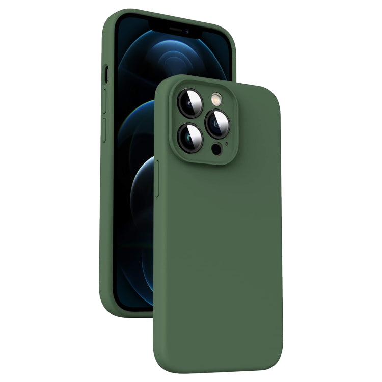 Ốp Lưng Điện Thoại Chống Sốc Silicone Lỏng Sợi Microfiber, Dành Cho iPhone 12, Dành Cho iPhone 12 Pro Max, Dành Cho iPhone 12 Pro