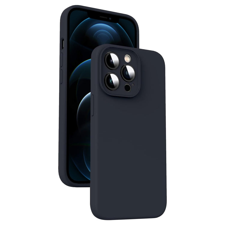 Ốp Lưng Điện Thoại Chống Sốc Silicone Lỏng Sợi Microfiber, Dành Cho iPhone 12, Dành Cho iPhone 12 Pro Max, Dành Cho iPhone 12 Pro