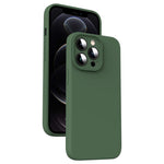 Ốp Lưng Điện Thoại Chống Sốc Silicone Lỏng Sợi Microfiber, Dành Cho iPhone 12, Dành Cho iPhone 12 Pro Max, Dành Cho iPhone 12 Pro