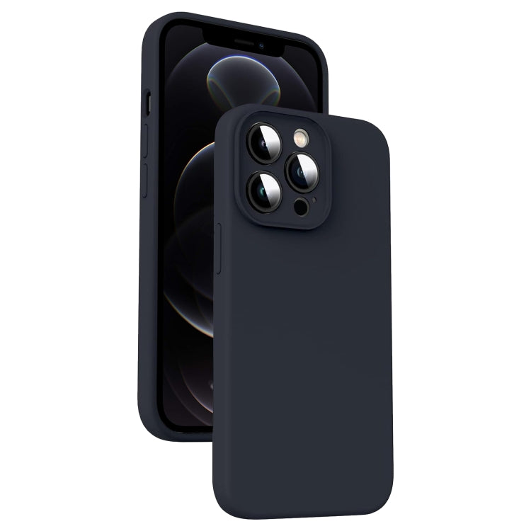Ốp Lưng Điện Thoại Chống Sốc Silicone Lỏng Sợi Microfiber, Dành Cho iPhone 12, Dành Cho iPhone 12 Pro Max, Dành Cho iPhone 12 Pro