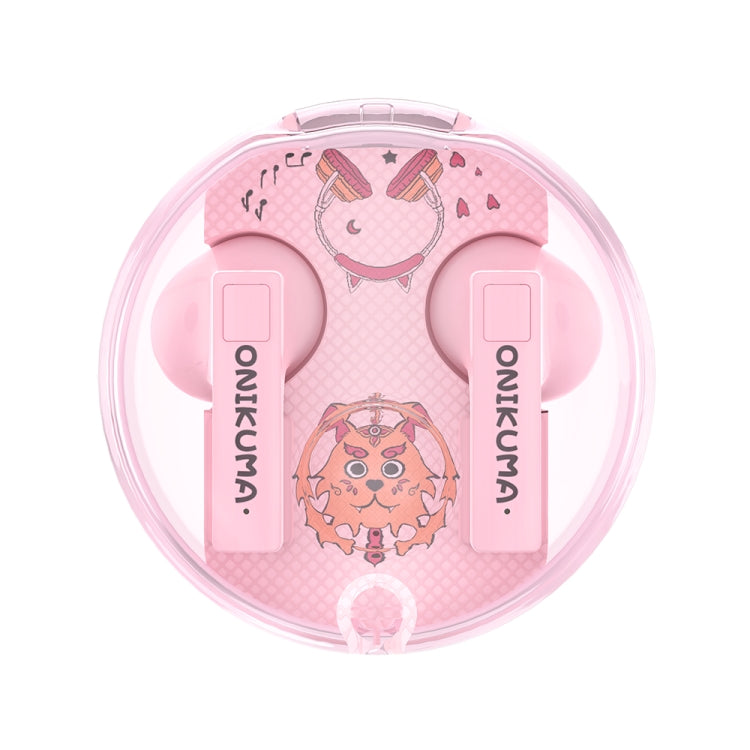 ONIKUMA T301 Transparent Cartoon Wireless Bluetooth Earphone