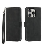 Ốp lưng điện thoại Dierfeng Dream Line TPU kết hợp da PU, dành cho iPhone 17 Pro Max, iPhone 17 Pro, iPhone 17, iPhone Air, iPhone 16e, iPhone 16 Pro Max, iPhone 16 Pro, iPhone 16 Plus