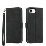 Ốp lưng điện thoại Dierfeng Dream Line TPU kết hợp da PU, dành cho iPhone 17 Pro Max, iPhone 17 Pro, iPhone 17, iPhone Air, iPhone 16e, iPhone 16 Pro Max, iPhone 16 Pro, iPhone 16 Plus