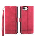 Ốp lưng điện thoại Dierfeng Dream Line TPU kết hợp da PU, dành cho iPhone 17 Pro Max, iPhone 17 Pro, iPhone 17, iPhone Air, iPhone 16e, iPhone 16 Pro Max, iPhone 16 Pro, iPhone 16 Plus
