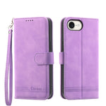 Ốp lưng điện thoại Dierfeng Dream Line TPU kết hợp da PU, dành cho iPhone 17 Pro Max, iPhone 17 Pro, iPhone 17, iPhone Air, iPhone 16e, iPhone 16 Pro Max, iPhone 16 Pro, iPhone 16 Plus