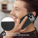 Ốp lưng điện thoại Dierfeng Dream Line TPU kết hợp da PU, dành cho iPhone 17 Pro Max, iPhone 17 Pro, iPhone 17, iPhone Air, iPhone 16e, iPhone 16 Pro Max, iPhone 16 Pro, iPhone 16 Plus
