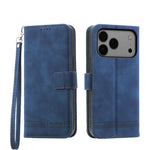 Ốp lưng điện thoại Dierfeng Dream Line TPU kết hợp da PU, dành cho iPhone 17 Pro Max, iPhone 17 Pro, iPhone 17, iPhone Air, iPhone 16e, iPhone 16 Pro Max, iPhone 16 Pro, iPhone 16 Plus