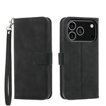 Ốp lưng điện thoại Dierfeng Dream Line TPU kết hợp da PU, dành cho iPhone 17 Pro Max, iPhone 17 Pro, iPhone 17, iPhone Air, iPhone 16e, iPhone 16 Pro Max, iPhone 16 Pro, iPhone 16 Plus