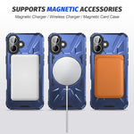 Ốp lưng điện thoại chống sốc từ tính MagSafe kèm giá đỡ nhẫn, dành cho iPhone 16 Plus, iPhone 16, iPhone 15 Pro Max, iPhone 15 Pro, iPhone 15 Plus, iPhone 15