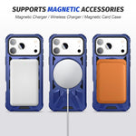 Ốp lưng điện thoại chống sốc từ tính MagSafe kèm giá đỡ nhẫn, dành cho iPhone 17 Pro Max, iPhone 17 Pro, iPhone 17, iPhone Air, iPhone 16 Pro Max, iPhone 16 Pro