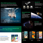 Blackview BV4800, IP68/IP69K/MIL-STD-810H, màn hình 6.56 inch Android 13 MediaTek MT6761V/WB Helio A22 lõi tứ, Mạng: 4G, OTG, BV4800 3GB+64GB