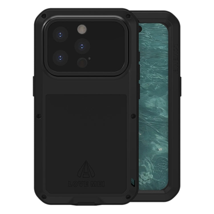 Ốp lưng điện thoại LOVE MEI kim loại chống sốc, chống nước và chống bụi, dành cho iPhone 17 Pro Max, iPhone 17 Pro, iPhone 17, iPhone 16 Pro Max, iPhone 16 Pro, iPhone 16, iPhone 15 Pro Max, iPhone 15 Pro