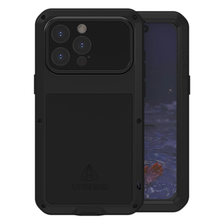 Ốp lưng điện thoại LOVE MEI kim loại chống sốc, chống nước và chống bụi, dành cho iPhone 17 Pro Max, iPhone 17 Pro, iPhone 17, iPhone 16 Pro Max, iPhone 16 Pro, iPhone 16, iPhone 15 Pro Max, iPhone 15 Pro
