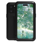 Ốp lưng điện thoại LOVE MEI kim loại chống sốc, chống nước và chống bụi, dành cho iPhone 17 Pro Max, iPhone 17 Pro, iPhone 17, iPhone 16 Pro Max, iPhone 16 Pro, iPhone 16, iPhone 15 Pro Max, iPhone 15 Pro