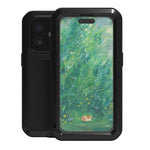 Ốp lưng điện thoại LOVE MEI kim loại chống sốc, chống nước và chống bụi, dành cho iPhone 17 Pro Max, iPhone 17 Pro, iPhone 17, iPhone 16 Pro Max, iPhone 16 Pro, iPhone 16, iPhone 15 Pro Max, iPhone 15 Pro