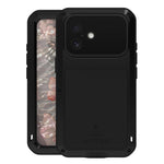 Ốp lưng điện thoại LOVE MEI kim loại chống sốc, chống nước và chống bụi, dành cho iPhone 17 Pro Max, iPhone 17 Pro, iPhone 17, iPhone 16 Pro Max, iPhone 16 Pro, iPhone 16, iPhone 15 Pro Max, iPhone 15 Pro