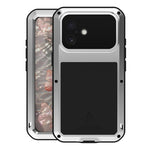 Ốp lưng điện thoại LOVE MEI kim loại chống sốc, chống nước và chống bụi, dành cho iPhone 17 Pro Max, iPhone 17 Pro, iPhone 17, iPhone 16 Pro Max, iPhone 16 Pro, iPhone 16, iPhone 15 Pro Max, iPhone 15 Pro