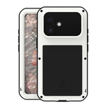 Ốp lưng điện thoại LOVE MEI kim loại chống sốc, chống nước và chống bụi, dành cho iPhone 17 Pro Max, iPhone 17 Pro, iPhone 17, iPhone 16 Pro Max, iPhone 16 Pro, iPhone 16, iPhone 15 Pro Max, iPhone 15 Pro