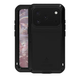 Ốp lưng điện thoại LOVE MEI kim loại chống sốc, chống nước và chống bụi, dành cho iPhone 17 Pro Max, iPhone 17 Pro, iPhone 17, iPhone 16 Pro Max, iPhone 16 Pro, iPhone 16, iPhone 15 Pro Max, iPhone 15 Pro