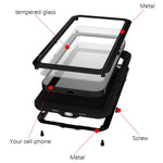 Ốp lưng điện thoại LOVE MEI kim loại chống sốc, chống nước và chống bụi, dành cho iPhone 17 Pro Max, iPhone 17 Pro, iPhone 17, iPhone 16 Pro Max, iPhone 16 Pro, iPhone 16, iPhone 15 Pro Max, iPhone 15 Pro