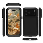 Ốp lưng điện thoại LOVE MEI kim loại chống sốc, chống nước và chống bụi, dành cho iPhone 17 Pro Max, iPhone 17 Pro, iPhone 17, iPhone 16 Pro Max, iPhone 16 Pro, iPhone 16, iPhone 15 Pro Max, iPhone 15 Pro