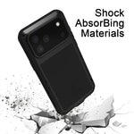 Ốp lưng điện thoại LOVE MEI kim loại chống sốc, chống nước và chống bụi, dành cho iPhone 17 Pro Max, iPhone 17 Pro, iPhone 17, iPhone 16 Pro Max, iPhone 16 Pro, iPhone 16, iPhone 15 Pro Max, iPhone 15 Pro