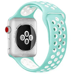 Dây đồng hồ silicone thể thao phiên bản tiêu chuẩn, dành cho Apple Watch Series 7 41mm / 6 & SE & 5 & 4 40mm / 3 & 2 & 1 38mm, dành cho Apple Watch Ultra 49mm / Series 8 & 7 45mm / SE 2 & 6 & SE & 5 & 4 44mm / 3 & 2 & 1 42mm