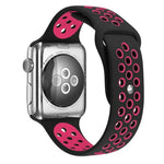 Dây đồng hồ silicone thể thao phiên bản tiêu chuẩn, dành cho Apple Watch Series 7 41mm / 6 & SE & 5 & 4 40mm / 3 & 2 & 1 38mm, dành cho Apple Watch Ultra 49mm / Series 8 & 7 45mm / SE 2 & 6 & SE & 5 & 4 44mm / 3 & 2 & 1 42mm