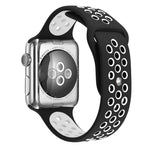 Dây đồng hồ silicone thể thao phiên bản tiêu chuẩn, dành cho Apple Watch Series 7 41mm / 6 & SE & 5 & 4 40mm / 3 & 2 & 1 38mm, dành cho Apple Watch Ultra 49mm / Series 8 & 7 45mm / SE 2 & 6 & SE & 5 & 4 44mm / 3 & 2 & 1 42mm