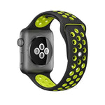 Dây đồng hồ silicone thể thao phiên bản tiêu chuẩn, dành cho Apple Watch Series 7 41mm / 6 & SE & 5 & 4 40mm / 3 & 2 & 1 38mm, dành cho Apple Watch Ultra 49mm / Series 8 & 7 45mm / SE 2 & 6 & SE & 5 & 4 44mm / 3 & 2 & 1 42mm