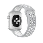 Dây đồng hồ silicone thể thao phiên bản tiêu chuẩn, dành cho Apple Watch Series 7 41mm / 6 & SE & 5 & 4 40mm / 3 & 2 & 1 38mm, dành cho Apple Watch Ultra 49mm / Series 8 & 7 45mm / SE 2 & 6 & SE & 5 & 4 44mm / 3 & 2 & 1 42mm