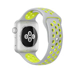 Dây đồng hồ silicone thể thao phiên bản tiêu chuẩn, dành cho Apple Watch Series 7 41mm / 6 & SE & 5 & 4 40mm / 3 & 2 & 1 38mm, dành cho Apple Watch Ultra 49mm / Series 8 & 7 45mm / SE 2 & 6 & SE & 5 & 4 44mm / 3 & 2 & 1 42mm