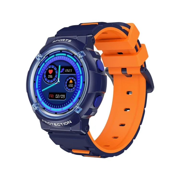 Đồng hồ thông minh trẻ em HT19 màn hình tròn 1.2 inch IP68, hỗ trợ theo dõi giấc ngủ