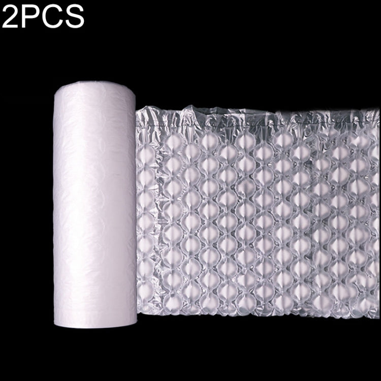 2 PCS Inflatable Gourd Film Bubble Film Express Packaging Shockproof Air Cushion Film, Length: 300m, 30x20, 30x40