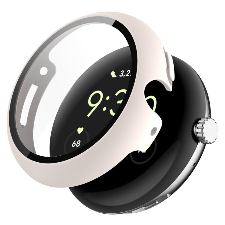 Ốp bảo vệ đồng hồ tích hợp PC + kính cường lực, dành cho Google Pixel Watch 2