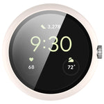 Ốp bảo vệ đồng hồ tích hợp PC + kính cường lực, dành cho Google Pixel Watch 2