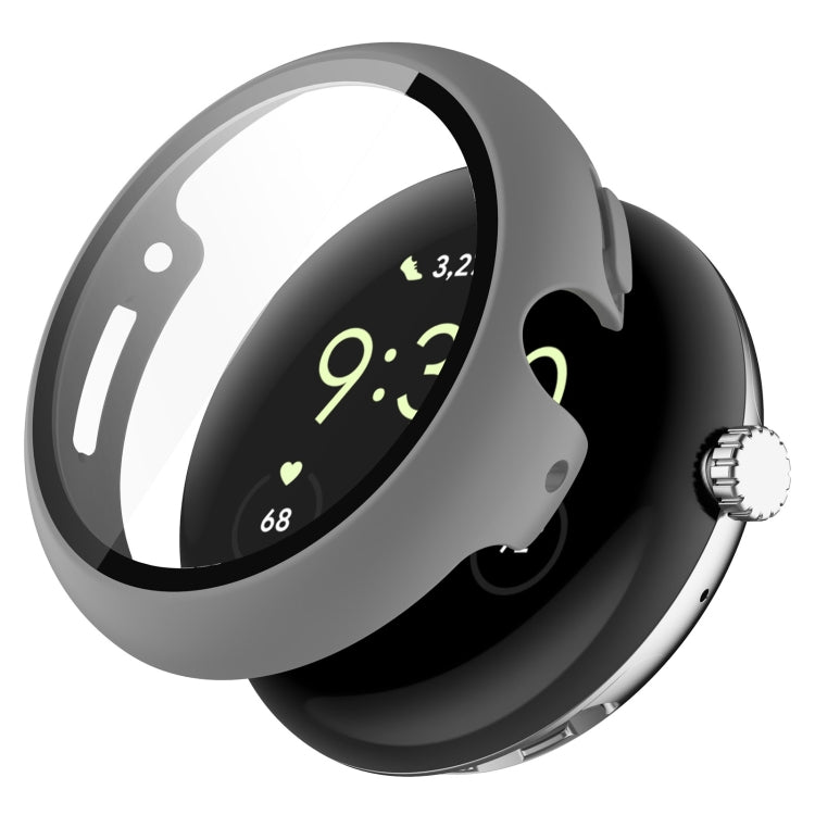 Ốp bảo vệ đồng hồ tích hợp PC + kính cường lực, dành cho Google Pixel Watch 2