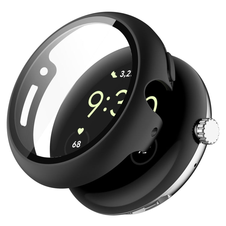 Ốp bảo vệ đồng hồ tích hợp PC + kính cường lực, dành cho Google Pixel Watch 2