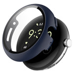 Ốp bảo vệ đồng hồ tích hợp PC + kính cường lực, dành cho Google Pixel Watch 2