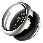Ốp bảo vệ đồng hồ tích hợp PC + kính cường lực, dành cho Google Pixel Watch 2