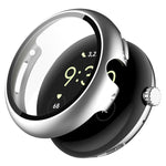 Ốp bảo vệ đồng hồ tích hợp PC + kính cường lực, dành cho Google Pixel Watch 2