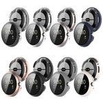 Ốp bảo vệ đồng hồ tích hợp PC + kính cường lực, dành cho Google Pixel Watch 2