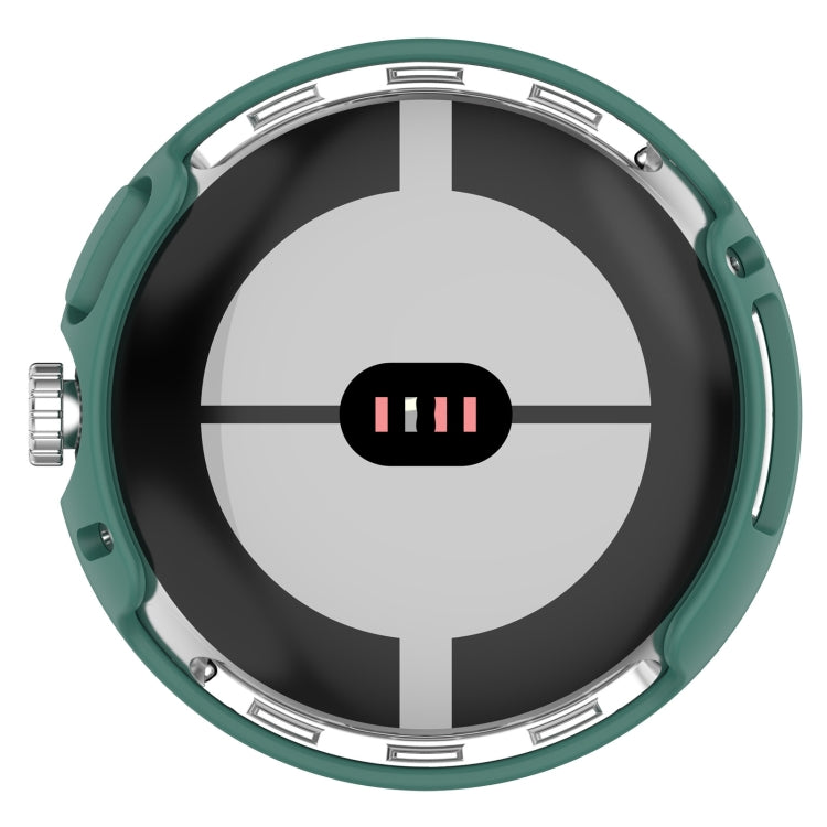 Ốp bảo vệ đồng hồ PC rỗng nửa bộ, dành cho Google Pixel Watch 2