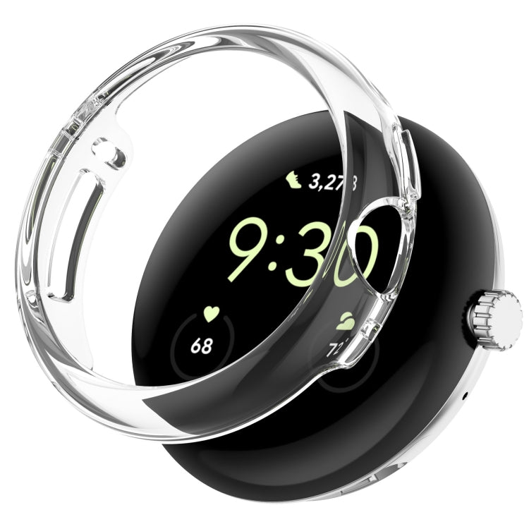 Ốp bảo vệ đồng hồ PC rỗng nửa bộ, dành cho Google Pixel Watch 2