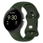 Dây đồng hồ silicone màu trơn cho Google Pixel Watch 4 / 3 / 2 / 1 41mm, Size S, Size L